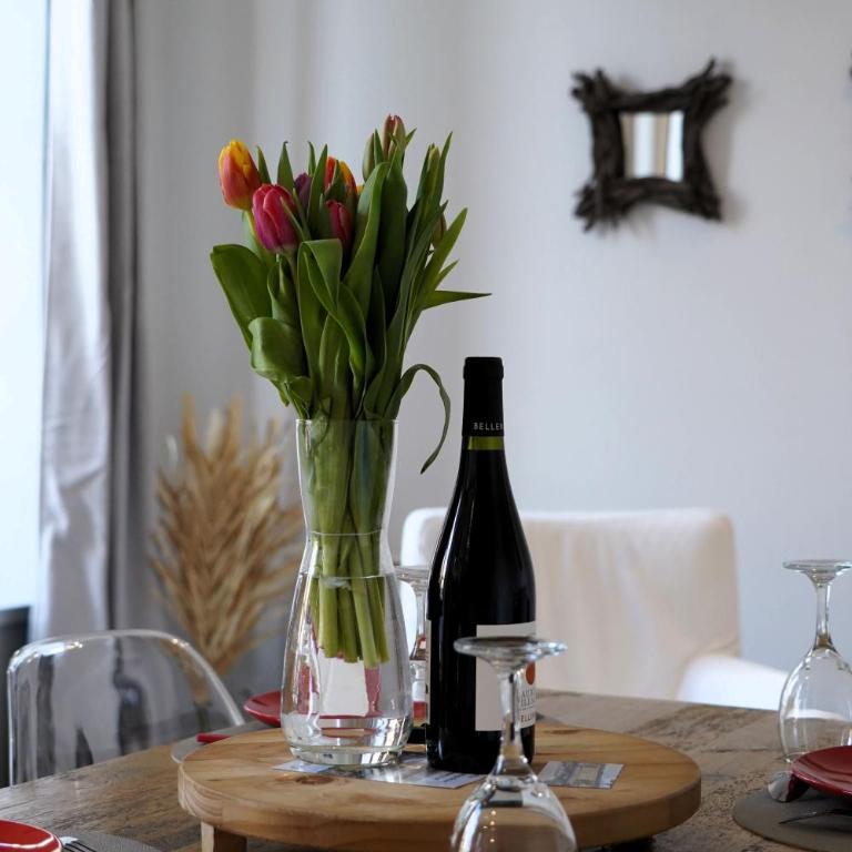 La magie de Carnot Meublé de tourisme 3 étoiles - Apartment with City View - 18