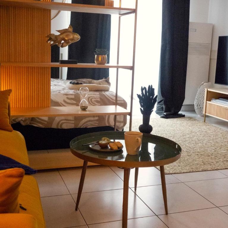 'L'Élégant' Studio Centre, Parking privé, Clim, Terrasse - Estudio con terraza - 29