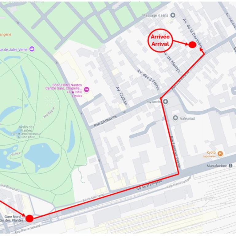 O terminus - T2 rénové - 5 min Gare et Jardin des plantes - Hyper Clame - Apartamento de 1 dormitorio - 8