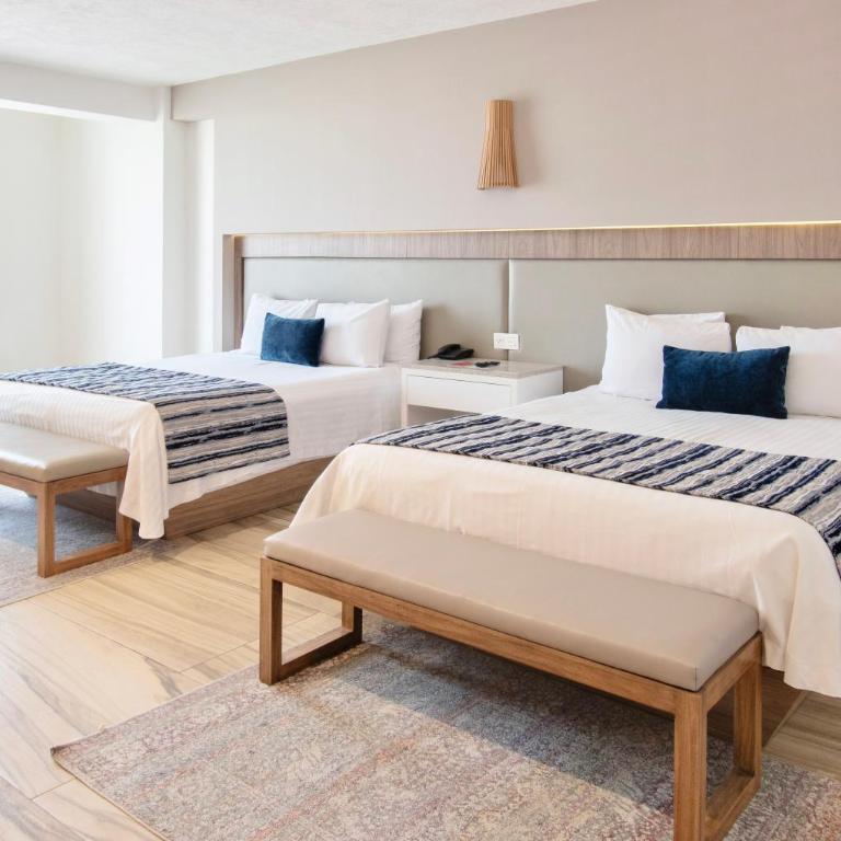 Hotel Velvet Plaza - Habitación Doble - 2 camas - 5