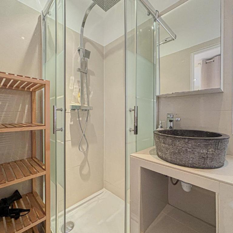 Cozy 3 pièces, centre historique - Wifi, AC, 5pers - Appartement 2 Chambres - 16