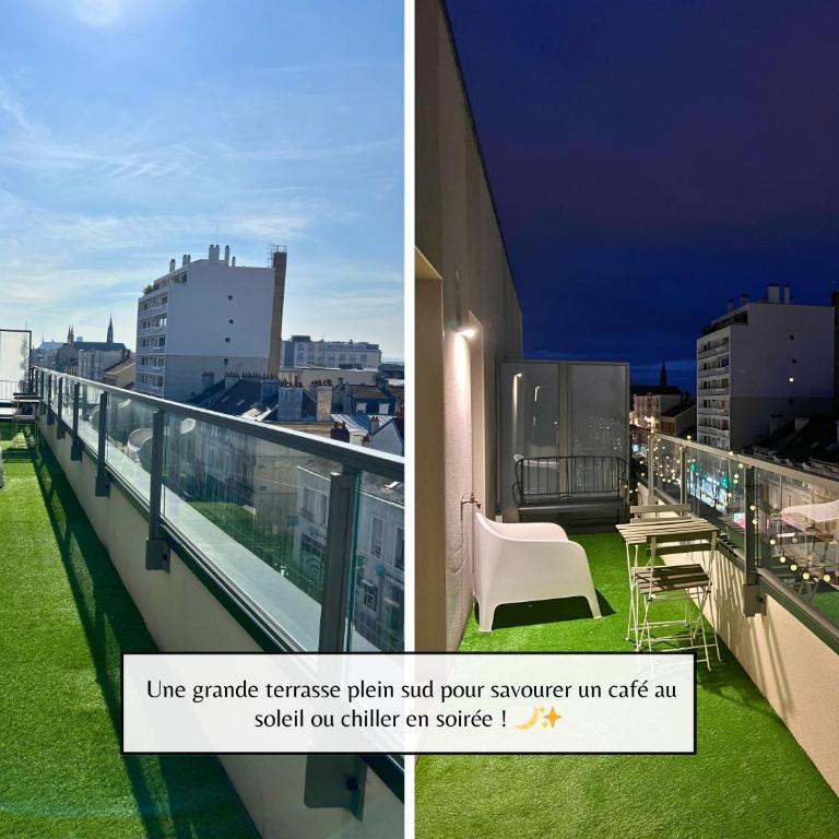 L'Éclat Champenois - Terrasse-Gare-Arena - Appartement 3 Chambres - 13