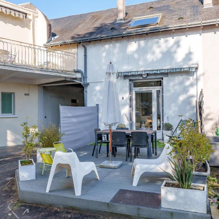 Maison 5 p hyper centre Amboise #parking #terrasse - Vacation Home - 21