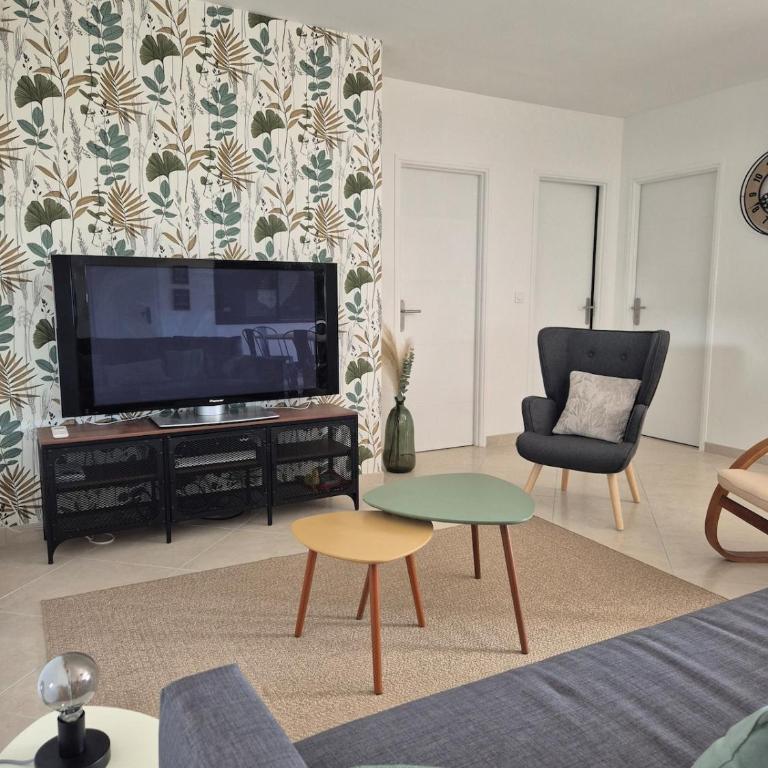 Appartement 80m2 entre vignes et Mont Ventoux - Appartement 2 Chambres - 7