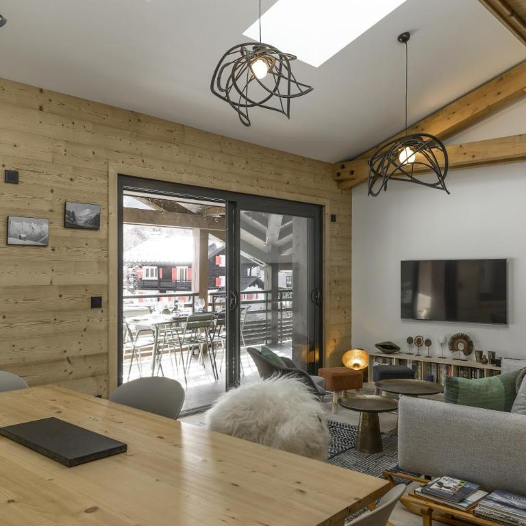 Nid d'Aigle - Balcon avec vue Mont Blanc - Appartement - 1