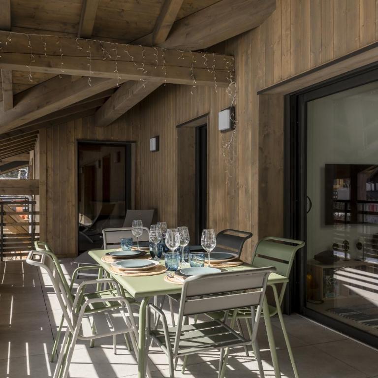 Nid d'Aigle - Balcon avec vue Mont Blanc - Appartement - 4