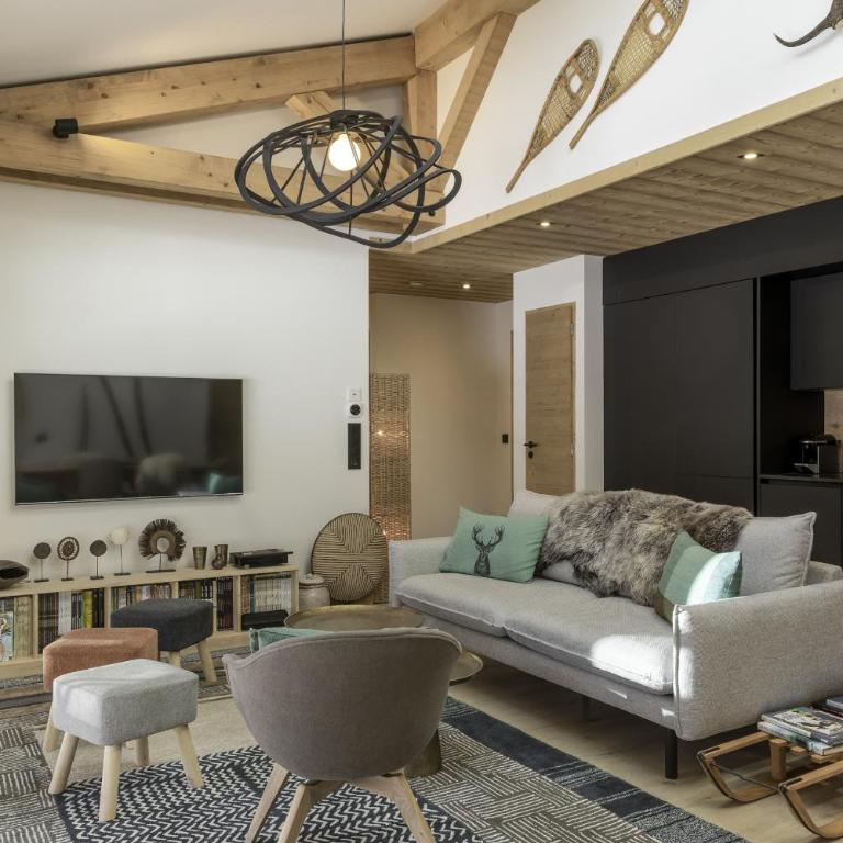 Nid d'Aigle - Balcon avec vue Mont Blanc - Appartement - 10