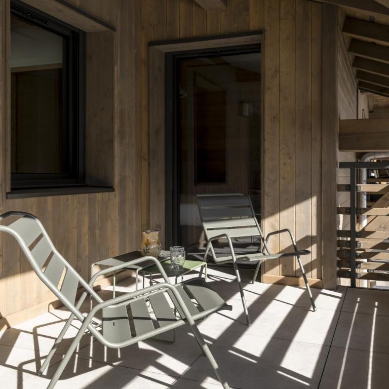 Nid d'Aigle - Balcon avec vue Mont Blanc - Appartement - 15