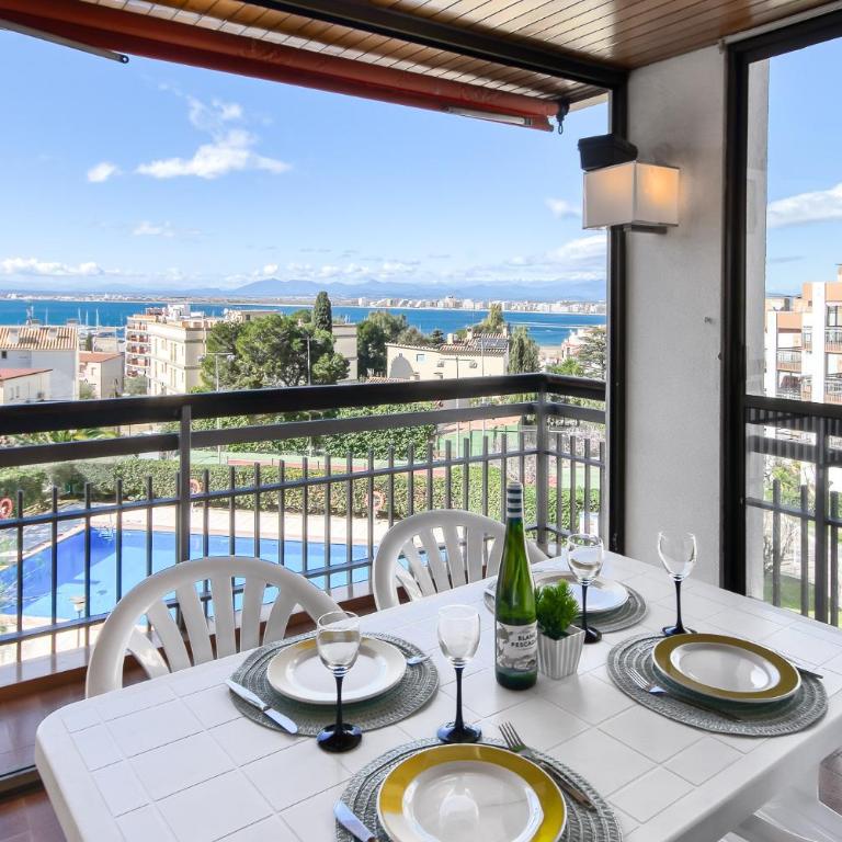 CAN PARRAMON G 2 2 Roses - Immo Barneda - Apartamento con vistas a la piscina - 1