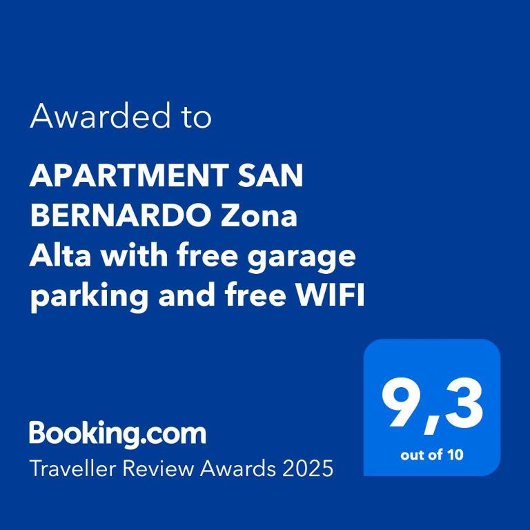 APARTMENT SAN BERNARDO Zona Alta with free garage parking and free WIFI - Apartamento de 2 dormitorios - 49