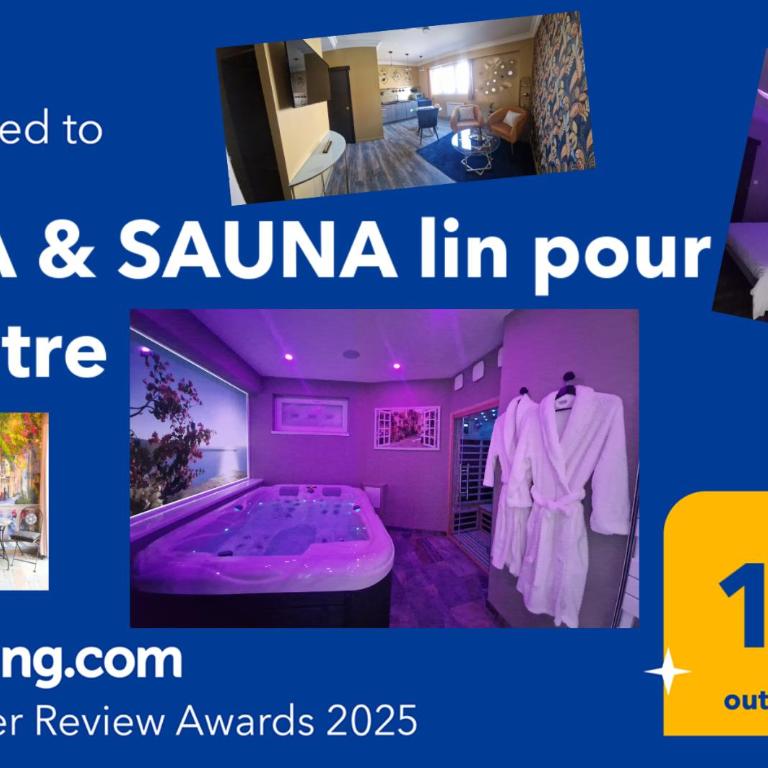 SPA & SAUNA lin pour l'autre - Appartement 1 Chambre - 2