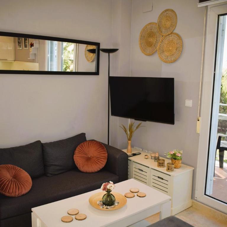 Estudio con Piscina a 80 metros de la Playa Les Deveses - Denia - Estudio - 12