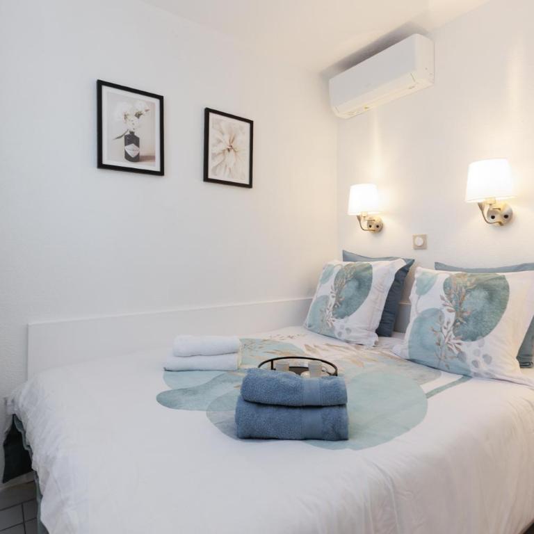Holiday Paradise - Cannes - Sea View - Pool - Free Parking - Beach 4 min - Appartement 1 Chambre - 12