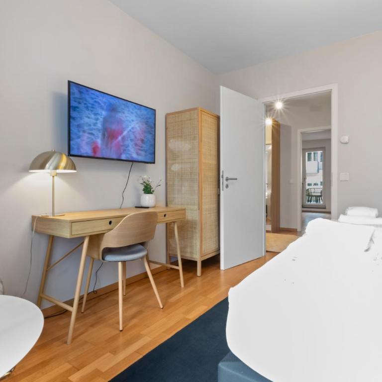 Flatista Homes - Nymphenburg Suites - Two-Bedroom Apartment with Balcony - 19