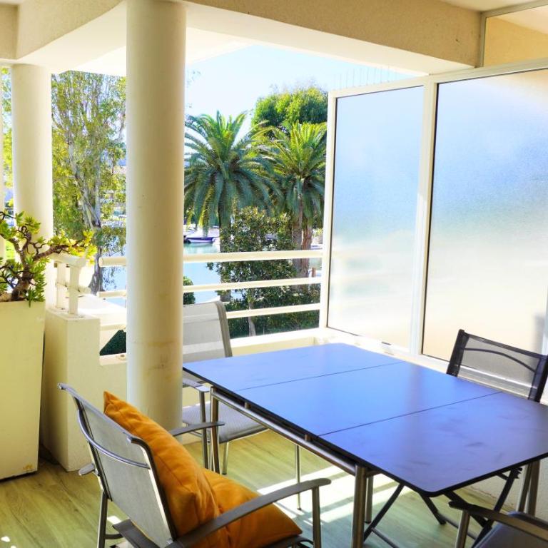 T3 avec vue sur la rivière, piscine, by Palmazur - Apartment mit 2 Schlafzimmern - 30