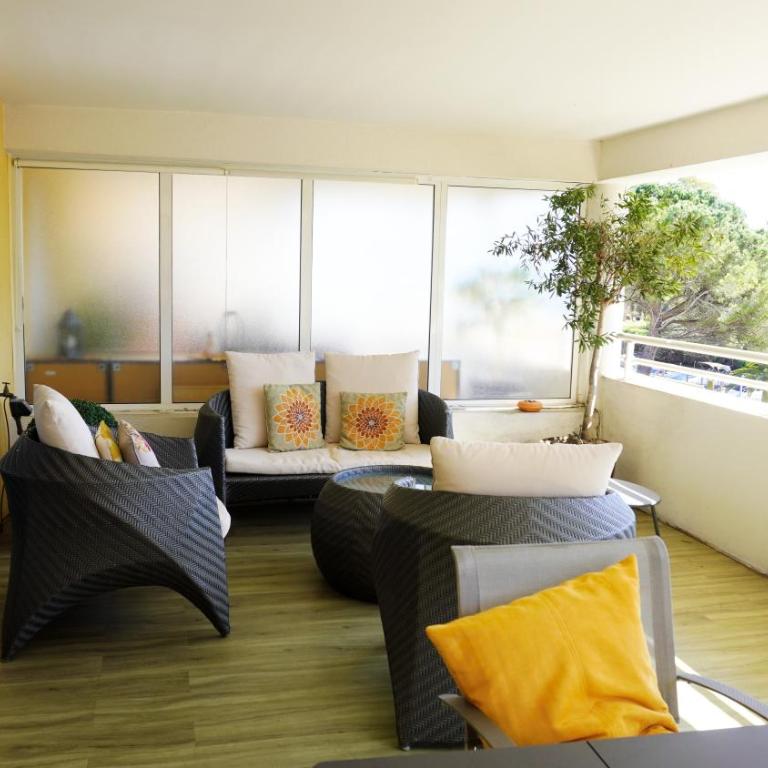 T3 avec vue sur la rivière, piscine, by Palmazur - Apartment mit 2 Schlafzimmern - 27
