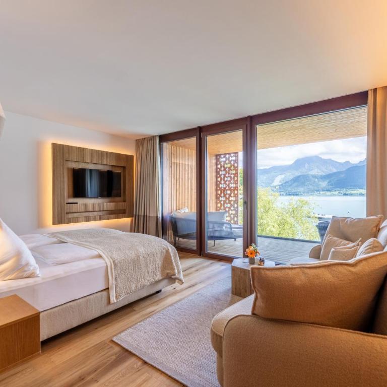 Hotel Seevilla Wolfgangsee - Deluxe Doppel-/Zweibettzimmer - 2