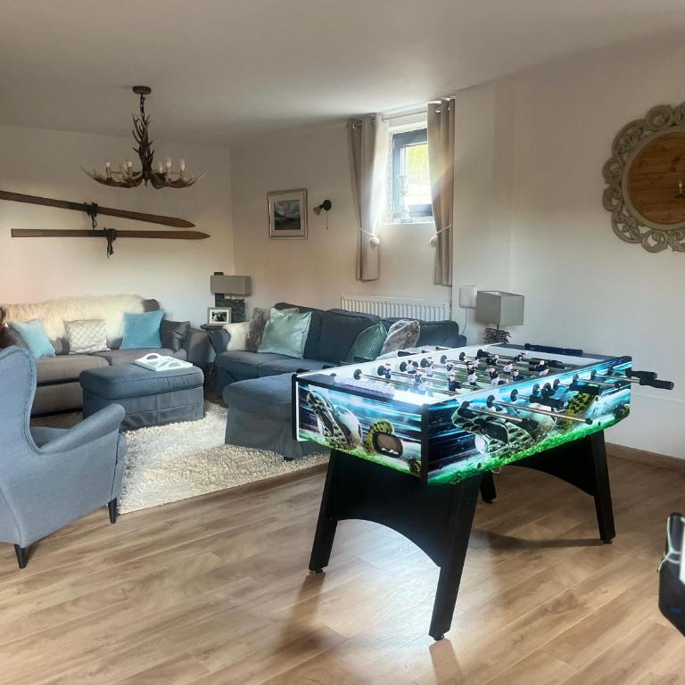 Luxury Guest House, Living Room, Kitchen and Games Room - Deluxe Zimmer mit Kingsize-Bett - 8