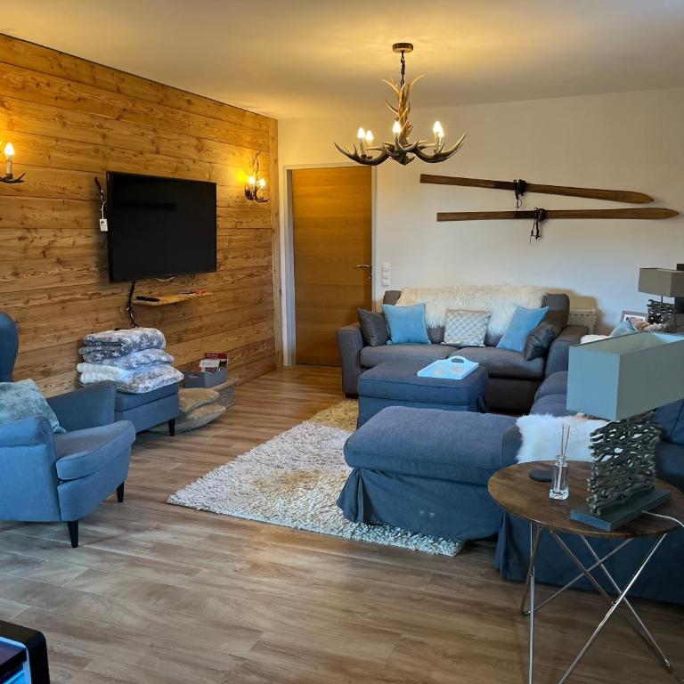 Luxury Guest House, Living Room, Kitchen and Games Room - Deluxe Zimmer mit Kingsize-Bett - 7