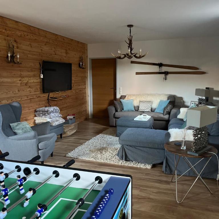Luxury Guest House, Living Room, Kitchen and Games Room - Deluxe Zimmer mit Kingsize-Bett - 10