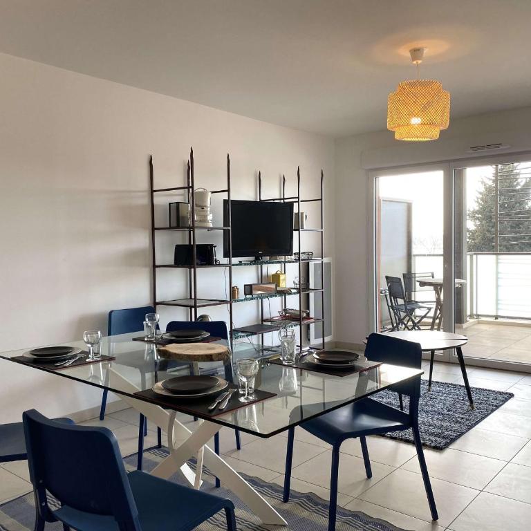 Appartement T3 moderne avec grande terrasse à Balaruc-les-Bains - FR-1-553-293 - Apartment - 6