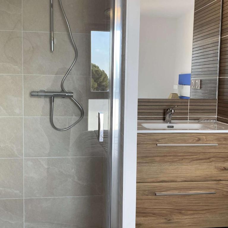 Appartement T3 moderne avec grande terrasse à Balaruc-les-Bains - FR-1-553-293 - Apartment - 18