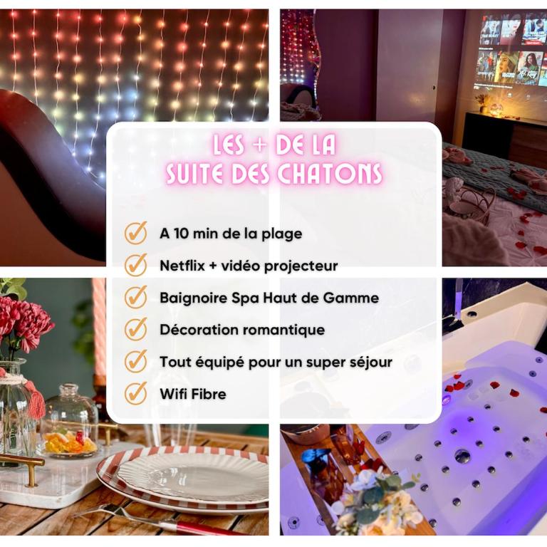 La Suite romantique des Chatons - Maison 1 Chambre - 2