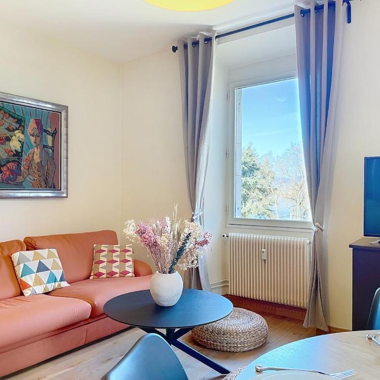 Le Cocon de Colmyr - Vue sur le lac - Parking privé - Appartamento con 2 Camere da Letto e Vista Lago - 4