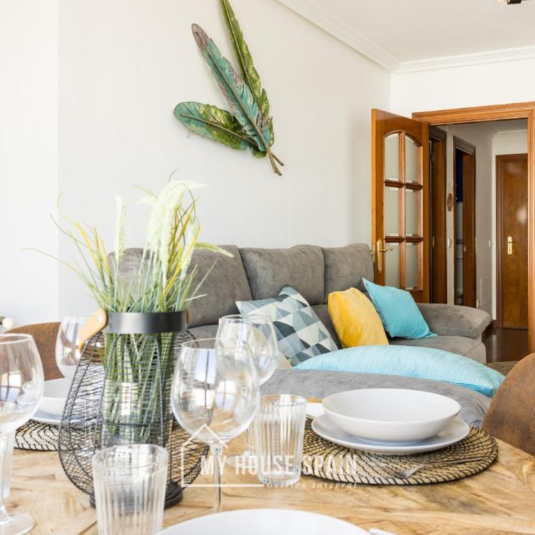 MyHouseSpain - Playa de poniente, con vistas al mar y parking gratuito - Apartamento con ducha - 3