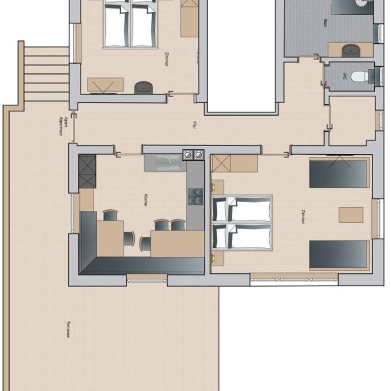 Pienz Apart - Apartamento de 2 dormitorios - 3