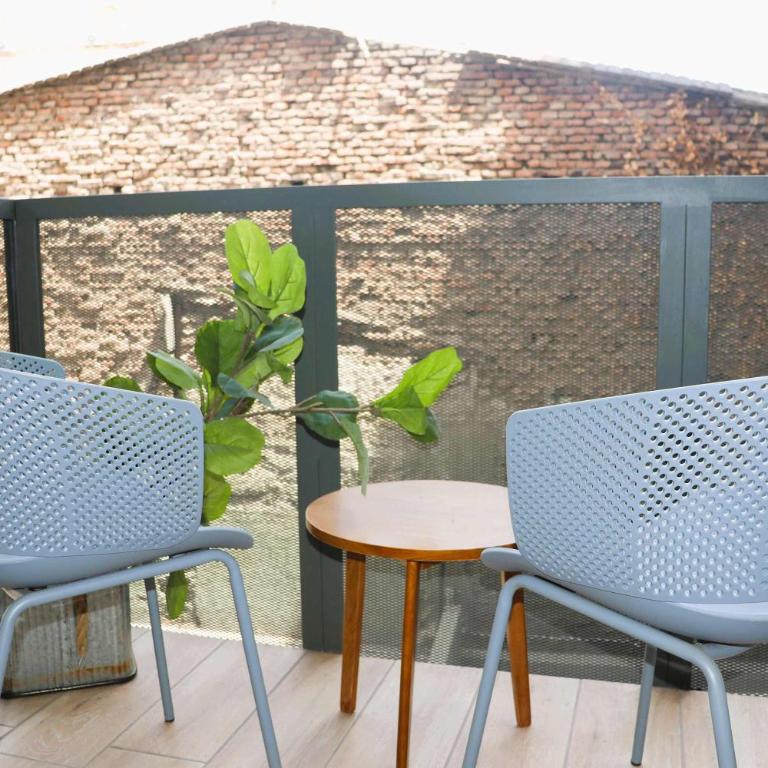 HOM I Estudio con AireA Metro Parque Bustamante - Apartamento - 21