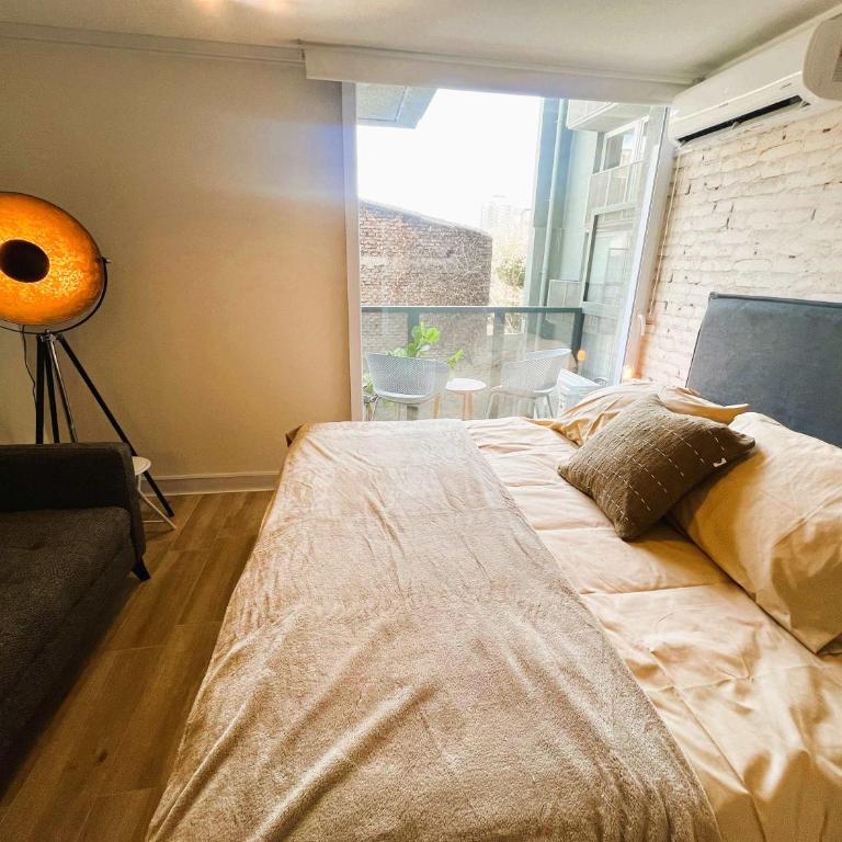 HOM I Estudio con AireA Metro Parque Bustamante - Apartamento - 4