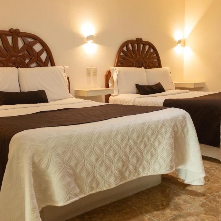 Hotel Royal Puebla - Habitación Doble - 2 camas - 1