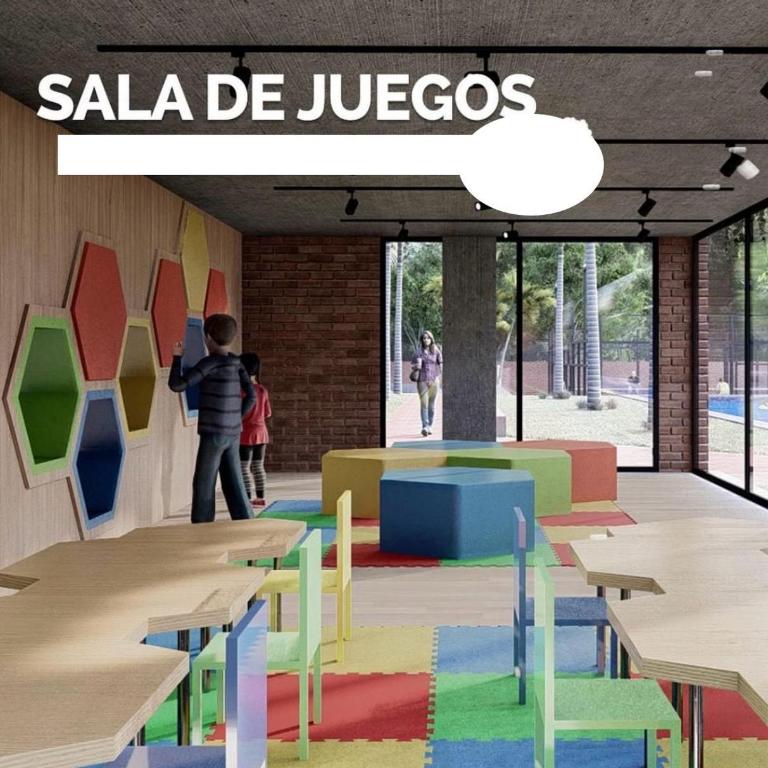 Departamento amoblado en Luque - Apartamento de 1 dormitorio - 28
