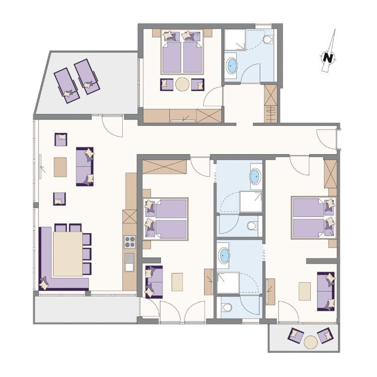 Tschuggmall Appartements - Appartamento con 3 Camere da Letto - 4