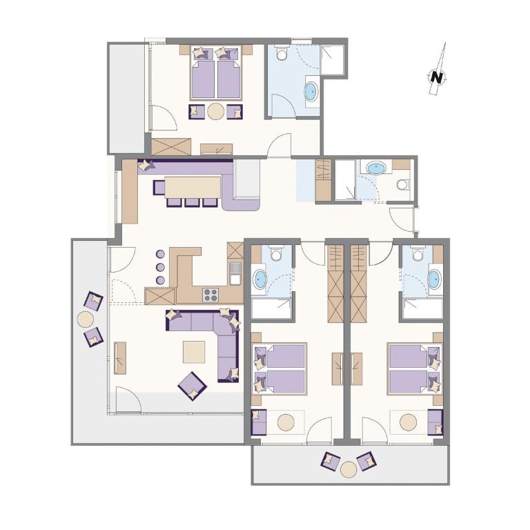 Tschuggmall Appartements - Appartamento con 3 Camere da Letto - 7