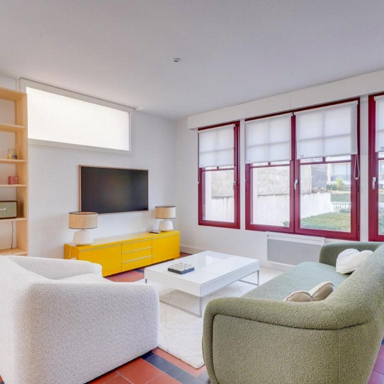 Centre du Moulleau -Apt Voile au Vent- 5 minutes à pied de la plage - Two-Bedroom Apartment - 9