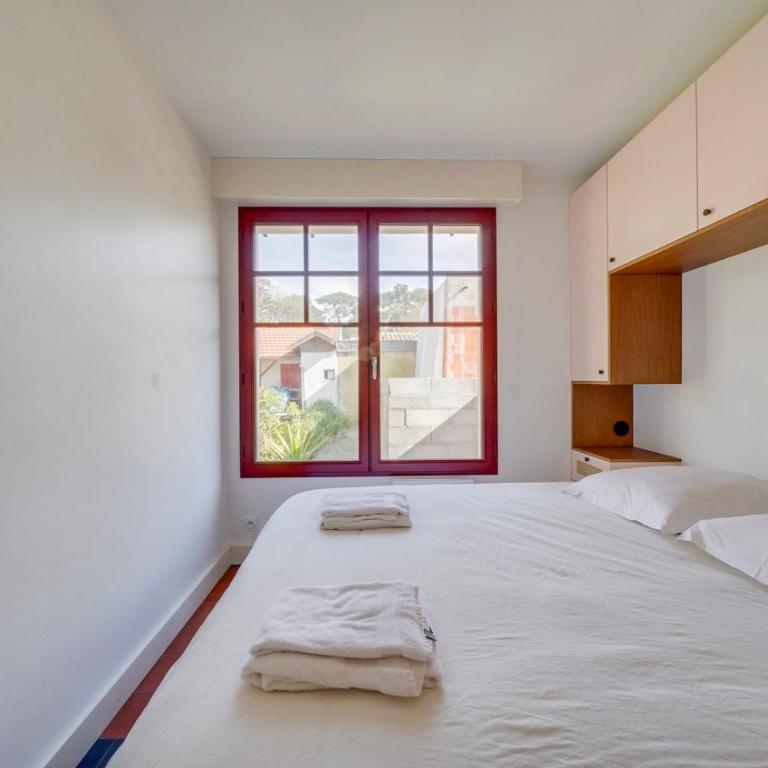 Centre du Moulleau -Apt Voile au Vent- 5 minutes à pied de la plage - Two-Bedroom Apartment - 14