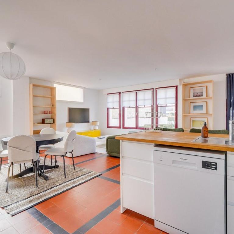 Centre du Moulleau -Apt Voile au Vent- 5 minutes à pied de la plage - Two-Bedroom Apartment - 1