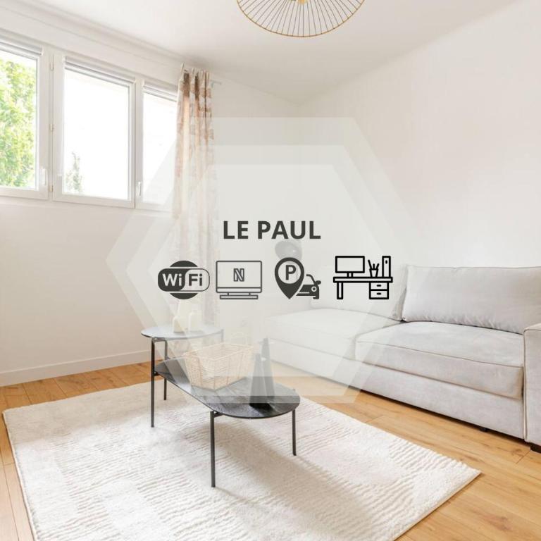 Le Paul - Gare - Calme - Jardin - Appartement 2 Chambres - 1