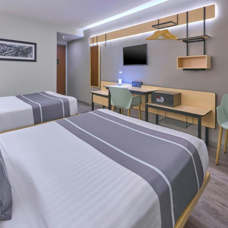City Express Plus by Marriott Ciudad de México Periférico Sur Tlalpan - Habitación Doble - 2 camas dobles - 5