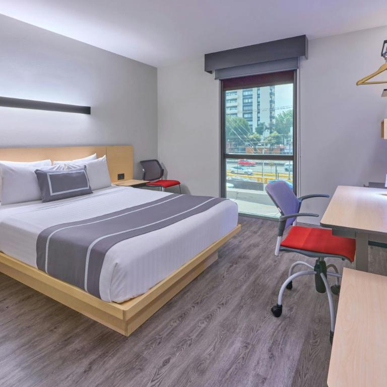 City Express Plus by Marriott Ciudad de México Periférico Sur Tlalpan - Habitación con cama grande - 1