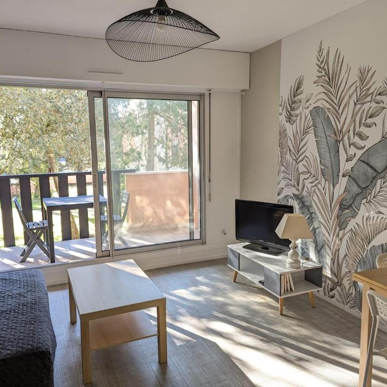Studio sous les pins - 400m de la plage dePornichet - Apartment with Park View - 1