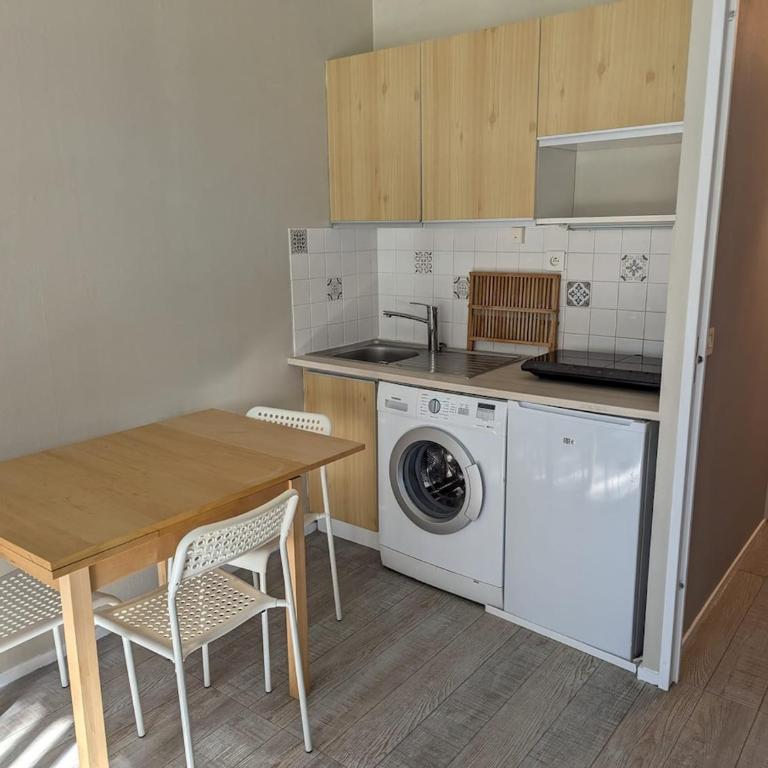 Studio sous les pins - 400m de la plage dePornichet - Apartment with Park View - 4
