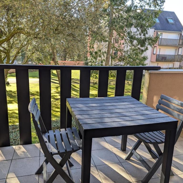 Studio sous les pins - 400m de la plage dePornichet - Apartment with Park View - 5