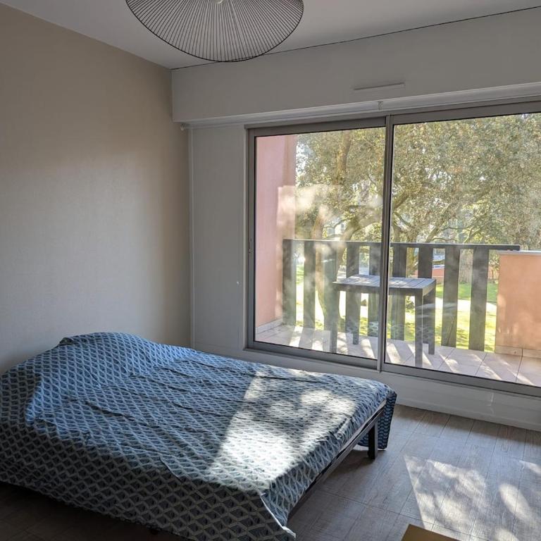 Studio sous les pins - 400m de la plage dePornichet - Apartment with Park View - 8