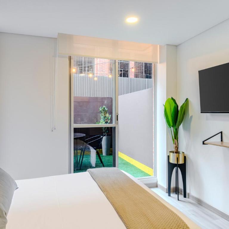 Modern loft in 94 st - Apartamento de 1 dormitorio con vistas al jardín - 1