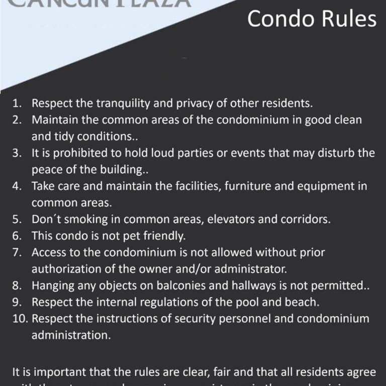 Cancun Plaza By Andiani Travel - Three-Bedroom Apartment with Ocean View - 42
