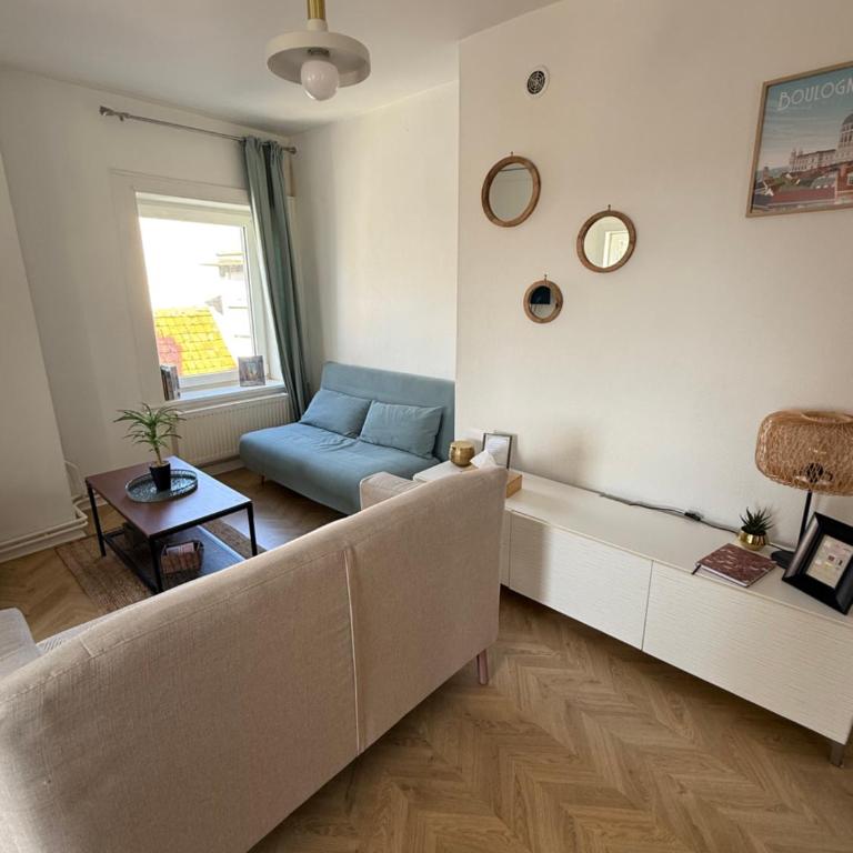 La Capitainerie - Duplex 2 chambres et coin nuit à 5min à pied de Nausicaa, plage, centre Ville - Côte d'Opale - Appartement 3 Chambres - 4