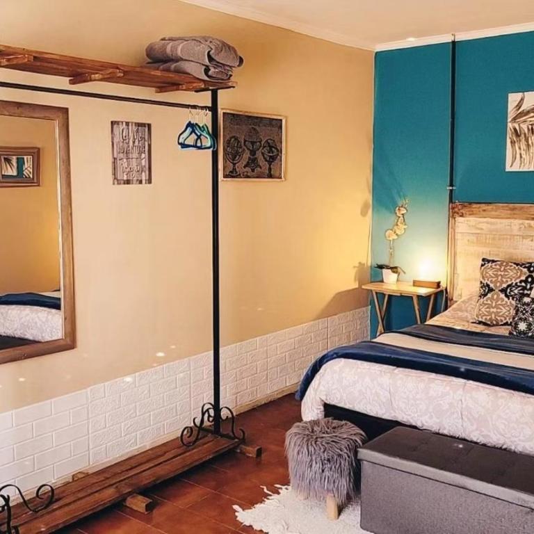 Hostel del Lago, habitaciones privadas y cabañas - Habitación Doble Económica - 4